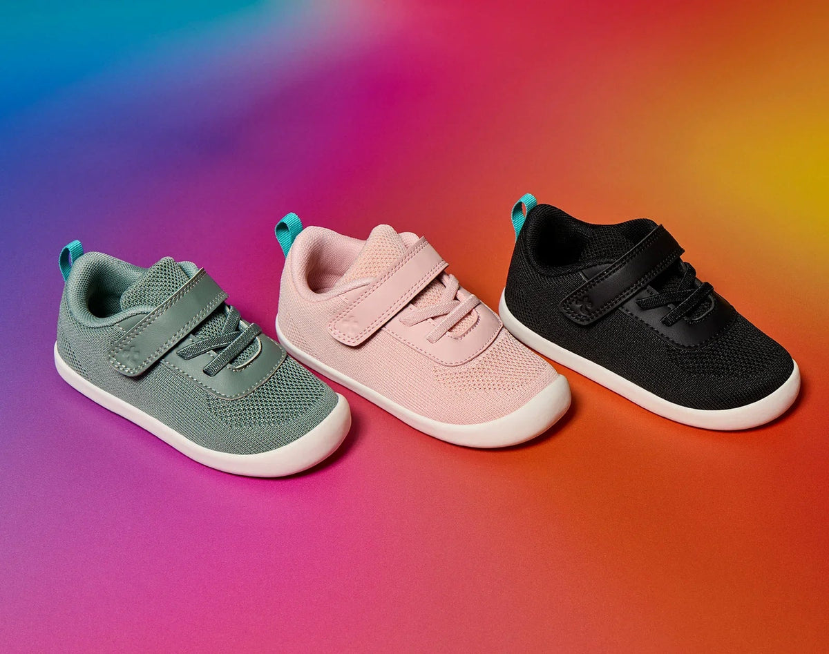 DuoKnit barnsneakers i tre färger