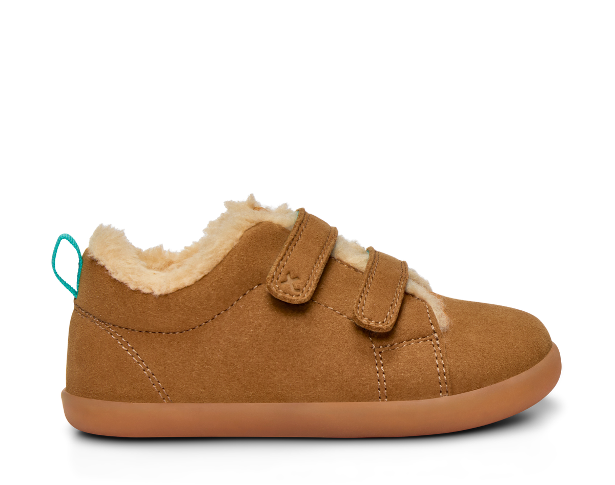 Cozy Suede – fodrade barnsneakers i mocka