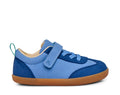 Retro Suede barnsneakers i blått