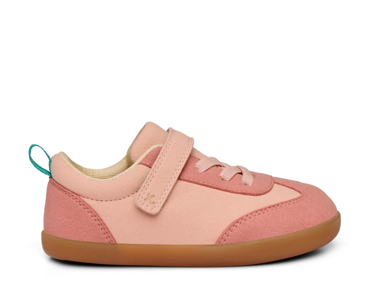 Retro Suede barnsneakers i rosa