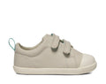 Eco Canvas barnsneakers i gråbeige