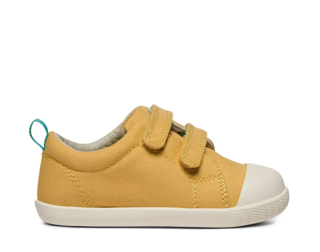 Eco Canvas barnsneakers i gult
